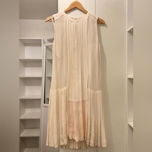 ALC Pintuck Silk Dress
